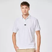 【ST.MALO】美國銀纖維抗臭拉斐男POLO衫-2513MP- M 晶亮白