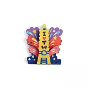 印刻磁鐵- 綻放台北