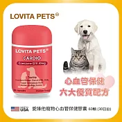 LOVITA PETS 愛維他寵物 心血管保健膠囊(60顆)
