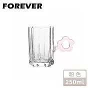 【日本FOREVER】花朵造型把手杯/小巧造型水杯/果汁杯250ML-2入  -粉色