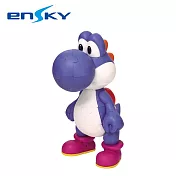 【日本正版授權】耀西 3D 立體拼圖 45片 3D拼圖 公仔/模型 瑪利歐/超級瑪利 - 深藍款