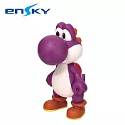 【日本正版授權】耀西 3D 立體拼圖 45片 3D拼圖 公仔/模型 瑪利歐/超級瑪利 - 紫色款