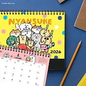 JzFun / 懶洋洋喵之助 2026桌曆