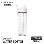 【樂扣樂扣】Q咪樂吸管杯 750ml/ 蜜桃軟糖