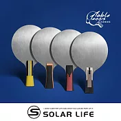 Solar Life 索樂生活 不銹鋼重量訓練桌球拍/肌力乒乓球鐵拍.桌球負重拍 鐵球拍 桌球練功拍 乒乓球重拍 金屬球拍
