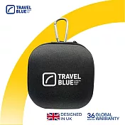 【Travel Blue 藍旅】頸枕收納盒/多功能收納盒(可扣背包&行李箱) 黑色