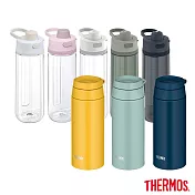 【THERMOS膳魔師】輕水瓶+保溫杯 獨家二件組(TP4329+JOO-500)
