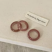 【水星記】順風順水八方來財天然水晶戒指_美規#6 (44020) _草莓晶