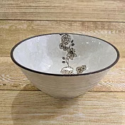 【日本野田】美濃燒｜花繫 陶瓷餐碗15cm