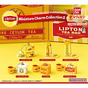 【日本正版授權】全套6款 立頓茶包裝吊飾 P2 扭蛋/轉蛋 茶包/水果茶/鐵盒 Lipton 846458