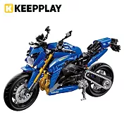 【正版授權】KEEPPLAY 積木模型 1：6 鈴木機車 GSX-S1000 1017片 模型/益智玩具/玩具 SUZUKI/機車