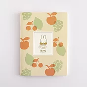 【日本Green Flash】Miffy米飛兔系列 筆記本A5變型 ‧ 水果