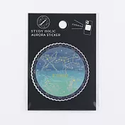 【日本Green Flash】STUDY HOLIC知識狂熱 虹光耐水貼紙 ‧ 天文學