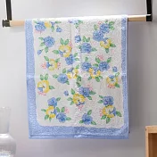 【日本野村毛巾】日本大阪泉州 柔軟吸水純棉毛巾 ‧ 午後花影(藍)