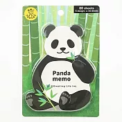 【日本Greeting Life】造型動物便條本 ‧ 熊貓