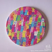 ai sayama 美濃燒珪藻土吸水杯墊 世間都是貓