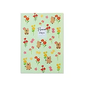 珠友 A5/25K多版面信紙本【4入】  04走進花香