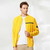 【ST.MALO】元氣朝陽冰肌防曬男外套-2515ＭJ- M 暖陽黃