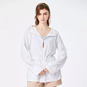 【ST.MALO】聖特羅佩渡假海岸防曬外套-2566WJ- M 珍珠白