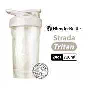 【Blender Bottle】卓越搖搖杯〈Strada Tritan〉24oz/710ml 奶油白
