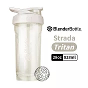 【Blender Bottle】卓越搖搖杯〈Strada Tritan〉28oz/828ml 奶油白