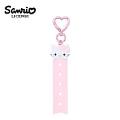 【日本正版授權】三麗鷗 造型鑰匙圈 吊飾 包包吊飾/文字遊戲/名牌吊飾 - 恰咪