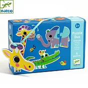 【Djeco智荷】紙拼圖/可愛動物