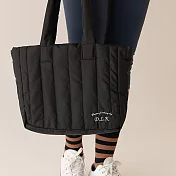 【韓國Dailylike】蓬蓬空氣感 輕量雲朵 手提托特包 ‧ 黑