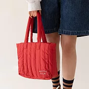 【韓國Dailylike】蓬蓬空氣感 輕量雲朵 手提托特包 ‧ 紅