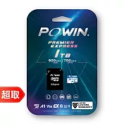 寶威 Powin microSD EXPRESS 記憶卡 1TB［適用 Nintendo Switch 2］⚘ 台灣公司貨