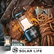 Coleman 充電式LED營燈800-紅/綠 CM-18783 18365.USB充電燈 復古鐵道燈 LED松果燈 氣氛帳篷燈 桌燈吊掛 綠-CM-18365