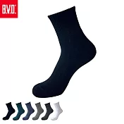 【BVD】氣墊男1/2襪(B653襪子/毛巾底/短襪) 黑25-28CM