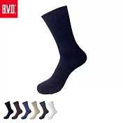 【BVD】無勒痕氣墊男長襪(B656襪子/毛巾底/中筒襪) 黑25-28CM