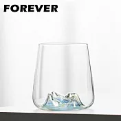 【日本FOREVER】日式酒杯/玻璃杯/秋名山杯/觀山玻璃杯/威士忌杯-4入組-410ML -彩色