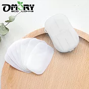 【OMORY】隨身迷你香皂紙-  白色(原味)