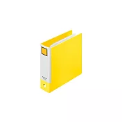【KING JIM】迷你彩色三孔資料夾- 黃色