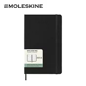 2025-2026 MOLESKINE 18個月橫式硬殼週記手帳 - L型/黑