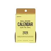 【日本HIGHTIDE】2026 Penco Memo便條紙磚日曆