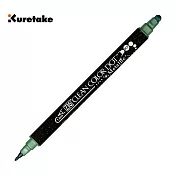 【Kuretake 日本吳竹】ZIG Clean Color Dot 點點筆 金屬色 / 綠色