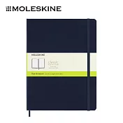 MOLESKINE 經典硬殼筆記本 - XL型/ 空白/ 藍