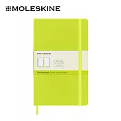 MOLESKINE 經典硬殼筆記本 - L型/ 空白/ 亮綠