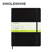 MOLESKINE 經典軟皮筆記本 - XL型/ 空白/ 黑