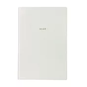 【日本Mark’s】2026 EDiT日記事手帳B6變型 ‧ 珍珠白