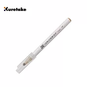 【Kuretake 日本吳竹】ZIG Clean Color Dot 單頭點點筆 / 燕麥色