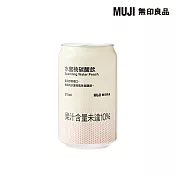 【MUJI 無印良品】碳酸飲 水蜜桃３１５ｍｌ
