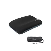 【BeOK】3D海綿枕 自動充氣 露營旅行午休枕(多色可選) 黑色