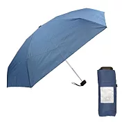 【日本Attain】Sorale 5段式 輕量口袋折傘 ‧ 深邃藍