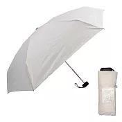 【日本Attain】Sorale 5段式 輕量口袋折傘 ‧ 奶茶杏