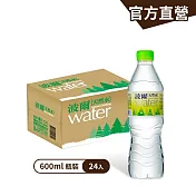 【金車】波爾天然水(綠標600mlx24入/箱