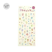 【日本BGM】Icing 壓紋PET貼紙 ‧ 療癒系飲料